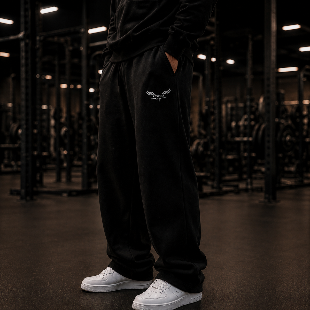 Black Respire Alpine Sweats 
