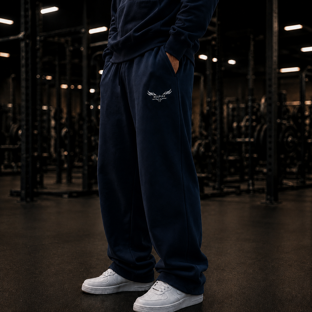 Navy Respire Alpine Sweats 
