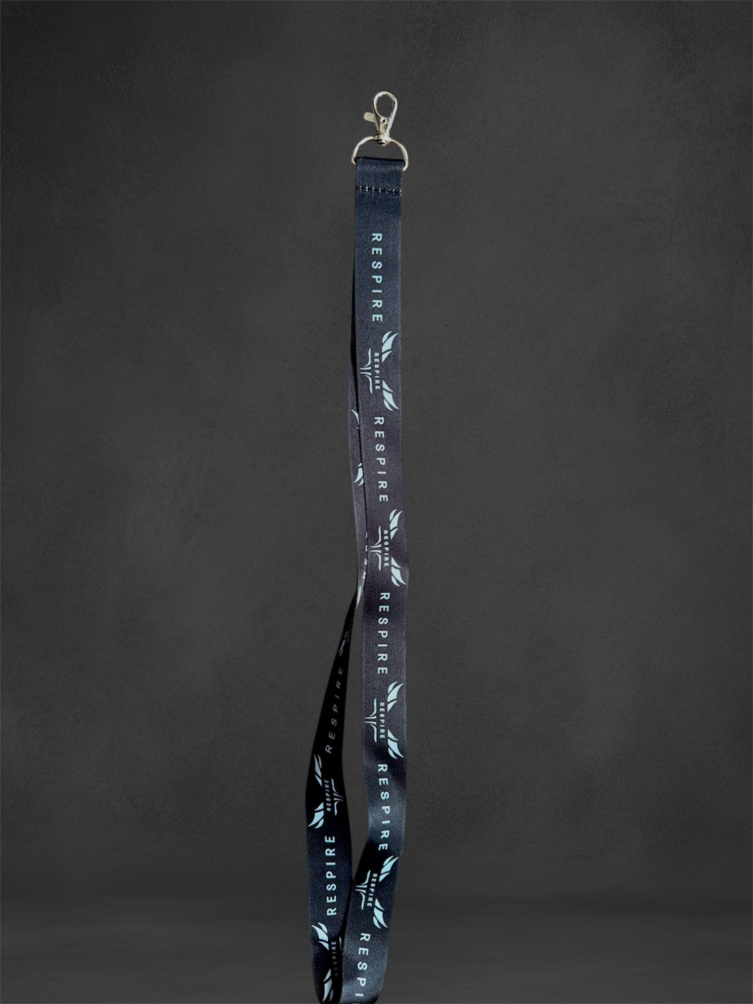 Respire Lanyard black premium key lanyard